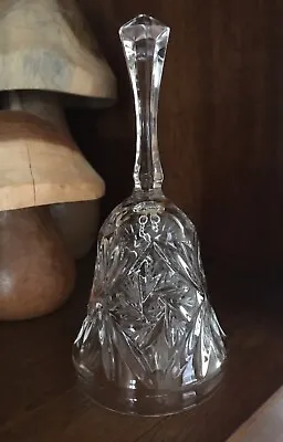 Buy 🔔 Vintage Lead Crystal Cut Glass Bell Christmas Birthday Gift 🔔 • 5.99£