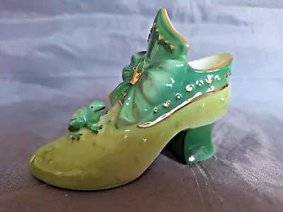 Buy Coalport Vintage 1998 Bone China Miniature Shoe.The Frog Prince Collection. • 15.50£