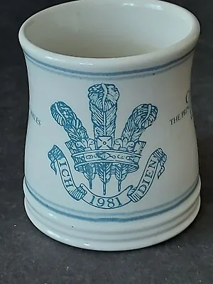 Buy Vintage Rye Pottery Mug - Charles And Diana Wedding 1981 • 14.99£