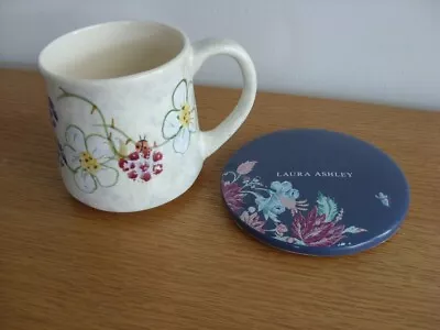 Buy Rare Laura Ashley Limited Edition 40th Anniversary  Hand Painted Mug And Coaster • 10.50£