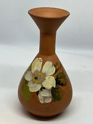 Buy Watcombe Pottery Terracotta Posy Vase 15cm Vintage Torquay • 5.99£