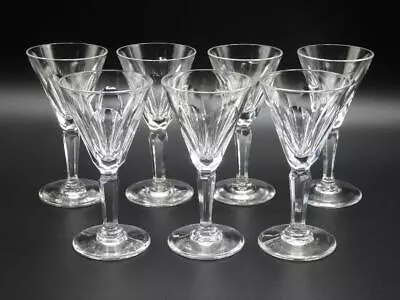 Buy SET Of 7 WATERFORD Crystal SHEILA  3 7/8  Cordial LIQUEUR SHOT GLASS Signed • 29.50£