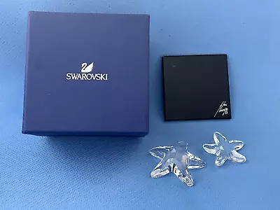Buy 2 X Boxed Swarovski Crystal Star Fish • 30£