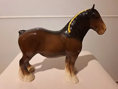 Buy Beswick Horse Shire Mare 818 - Immaculate And Beautiful • 18£