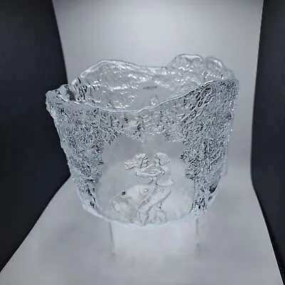 Buy Stunning Swedish Crystal Glass Kosta Boda Bowl Vase • 35£