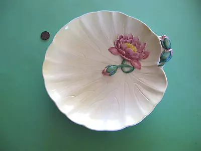 Buy Carlton Ware Australian Design Pottery Pink Water Lilly Flower Dish • 24.97£