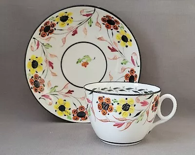 Buy New Hall Pattern 1169 Cup & Saucer C1812-20 Pat Preller Collection • 30£