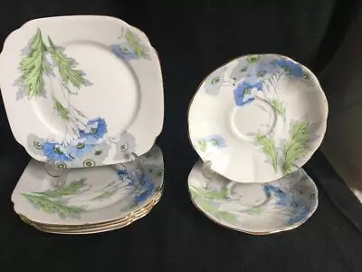 Buy Royal Standard Bone China Vintage Side Plates X 4 Saucers X 4 Somerset Pattern B • 20£