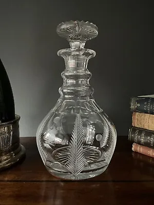 Buy Stuart Crystal Glass Decanter | C1930s | Woodchester Spot | Ludwig Kny • 39.99£