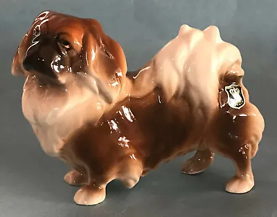 Buy WIEN KERAMOS CHOCHOLKA Peking-Palasthund PEKINGESE Pekinese Chinese DOG FIGURINE • 120.06£