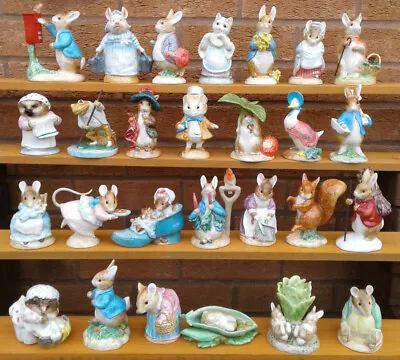 Buy Border Fine Arts - Beatrix Potter Classics Figurine Selection. • 12.99£