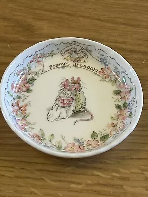 Buy Royal Doulton Brambly Hedge Poppy's Bedroom Trinket Tray Dish 1991-1993 3.5  • 15£