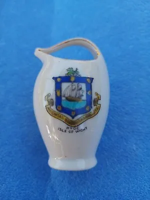 Buy Imperial Crest Ware Ryde Isle Of White Very Smart Basket Vase Check Pics Rare • 2.99£