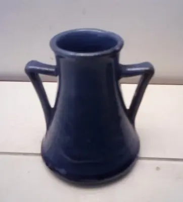 Buy Brannam Barum Pottery Devon Small 2 Handled Art Nouveau Vase 6.5 Cm • 12£