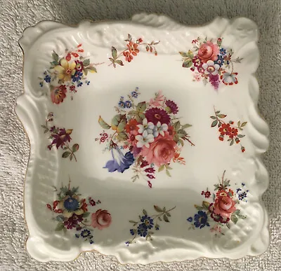 Buy  Bone China Shallow Dish Floral Design Hammersley Made In England • 9.97£