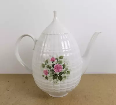 Buy Hutschenreuther Diana 1064 Teapot Pink Rose German Porcelain • 69.91£