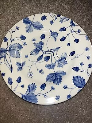 Buy Vintage Royal Stafford Blue & White Alpine 8.5” Dinner Plate • 28.46£