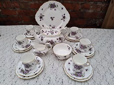 Buy Hammersley Victorian Violets Tea Service • 240£