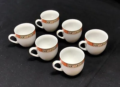 Buy Thun Saphyr Tea Cups White Diameter 2.5 Inch 1794 Lot Of 6 • 37.95£