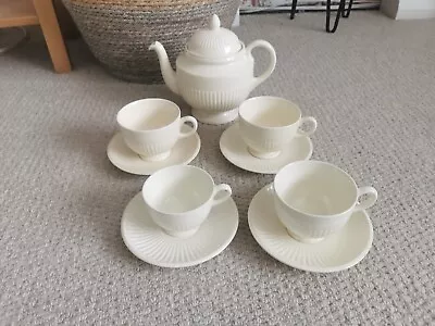 Buy Wedgwood Edme Teapot Cups And Saucers Set • 85£