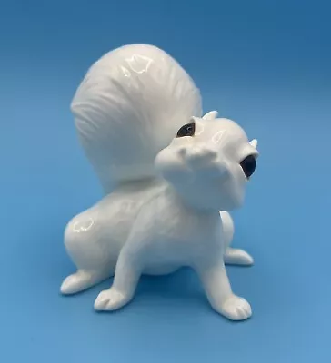 Buy Vintage Royal Osborne Squirrel White Porcelain Figurine Ornament Style 1424 • 15£
