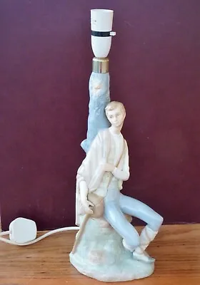 Buy Lladro Nao Table Lamp Base Shepherd Figurine Large Vintage • 39.99£