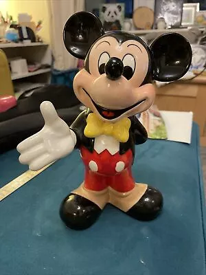 Buy Vintage Disney - Large Mickey Mouse Figure • 15£