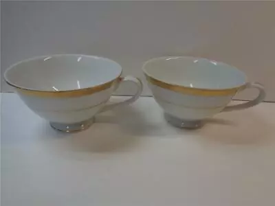 Buy 2 Regency Gold Japan Coffee Tea Cups Porcelain Fine China 1985 • 19.29£