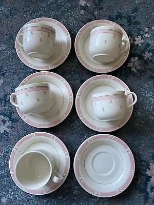 Buy Set Of 5 English Ironstone Tableware Ditsy Flowers Cups & Saucers • 25£