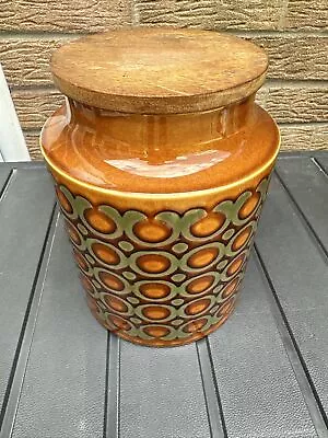 Buy Hornsea Bronte Storage Ceramic Jar Large 20cm Cannister 70s Mid Century Vintage • 21.99£
