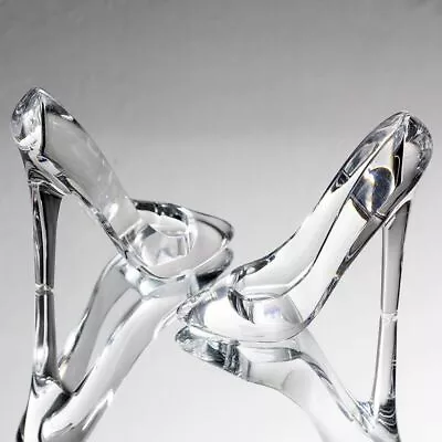 Buy High Heels Shoes Crystal Glass Slipper Shoe Ornaments  Home • 8.75£