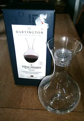 Buy Dartington Crystal New Wine Master Glass Carafe & Decanter Cleaning Pellets • 39.99£