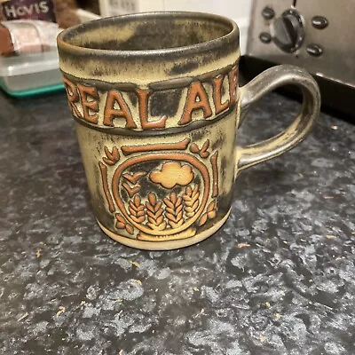 Buy Tremar Pottery Real Ale Mug/ Tankard. Excellent Condition • 9.99£