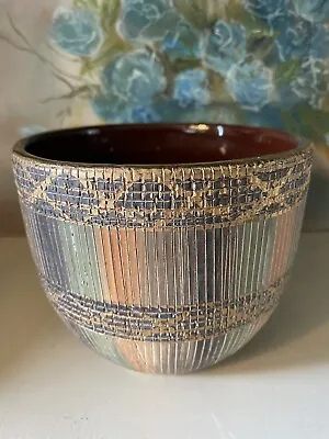 Buy Vintage Bitossi SETA Bowl/Planter Aldo Londi Italian Pottery *Mid Century Modern • 137.56£