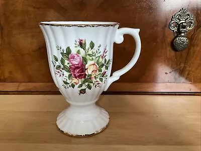 Buy Royal Albert Old Country Roses Bone China Pedestal Mug Cup Floral 5.5  Tall • 30£