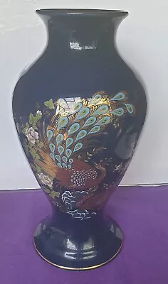 Buy Lovely Royal Winton Blue Peacock Vase • 3.99£