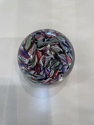 Buy Baccarat Vintage Multi-colored Scramble Paperweight 1950-70's • 112.72£