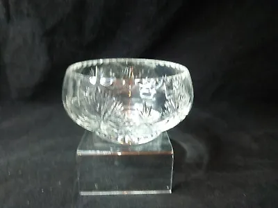 Buy Scalloped Edge Lead Crystal Bowl 13cm Diameter  • 12.50£