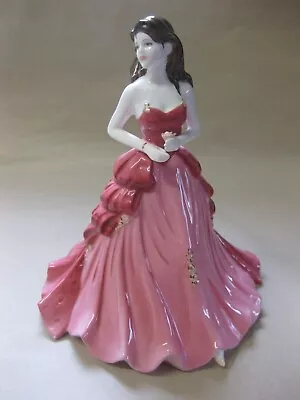 Buy Vintage Coalport Bone China Figure ~ Ruby Anniversary (2000) ~ 21 Cm Tall • 29.99£