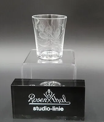 Buy Rosenthal Crystal MOSS ROSE (STEM 430) Shot Glass(es) MINT RARE!! • 35.51£