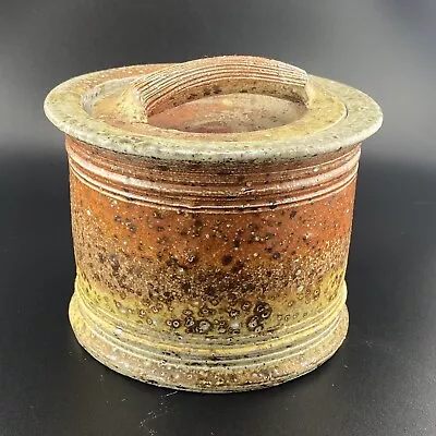 Buy Studio Pottery Lidded Pot By Stefan Bang • 35£