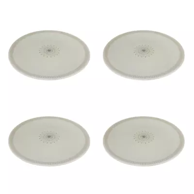 Buy Royal Doulton Morning Star Dinner Plate X4 Plates 10.5  White Fine China Set • 13.68£