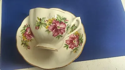 Buy Vintage Queen Anne Bone China Teacup And Saucer Made In England • 8.64£
