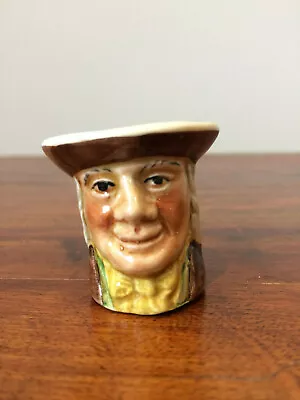 Buy Vintage Tony Wood Miniature Toby Jug Face - JW 1987 - Approximately 3cm • 5£