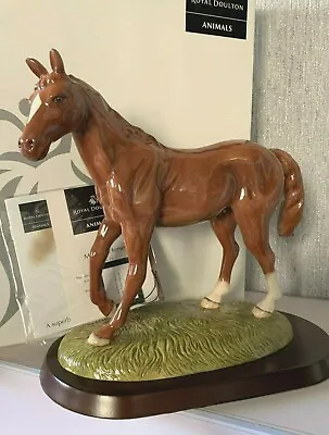 Buy ROYAL DOULTON HORSE MY FIRST HORSE No RDA 33 HORSE & PONY COLLECTION GLOSS BOXED • 55£