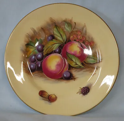 Buy Aynsley Orchard Gold Bread Or Dessert Plate 6 1/2  Signed • 35.08£