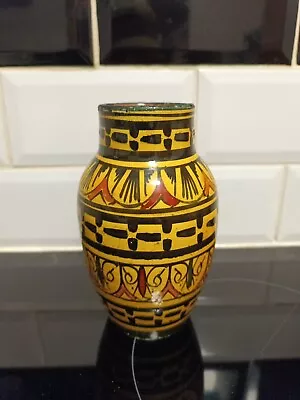 Buy Vintage Moroccan Safi Pottery Vase • 18£
