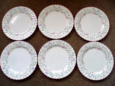 Buy JOHNSON BROTHERS SIX SUBERB SUMMER CHINTZ 9 1/2 Inch DINNER PLATES • 49.99£