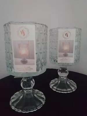 Buy Cut Glass Candle Holders • 12.99£