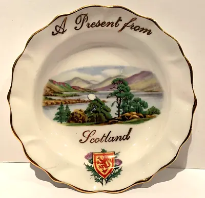 Buy Vintage Duchess Bone China Plate Made In England A Present From Scotland 12cm • 3.99£